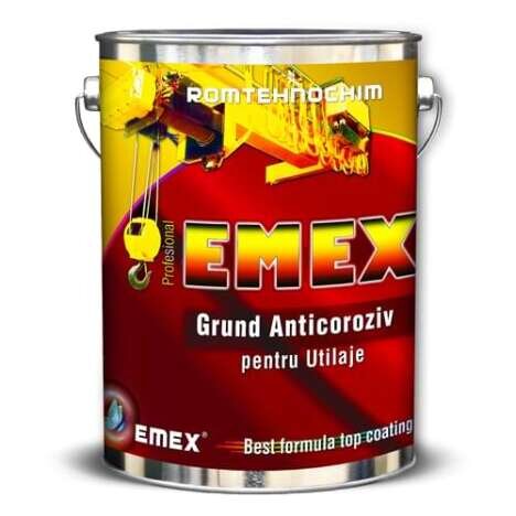 Grund Anticoroziv Alchido-Melaminic ?Emex? - Rosu - Bid. 30 Kg